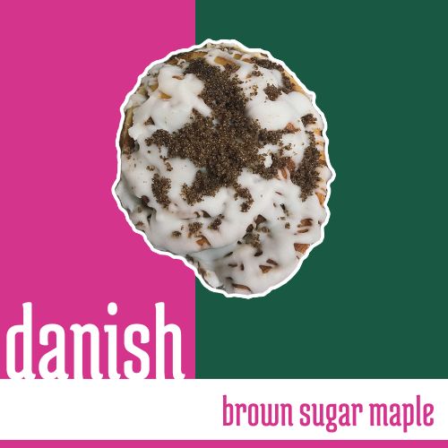 November Danish - brown sugar maple
