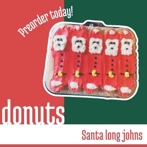 Dec Donuts - Santa long johns